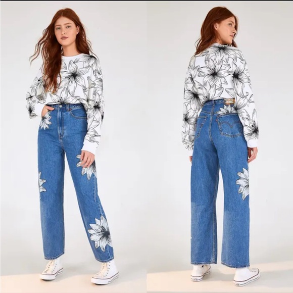 Farm Rio X Levi’s RARE FIND - Picture 2 of 13